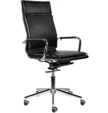 Кресло Brabix Premium Kayman EX-532 экокожа/хром черный
