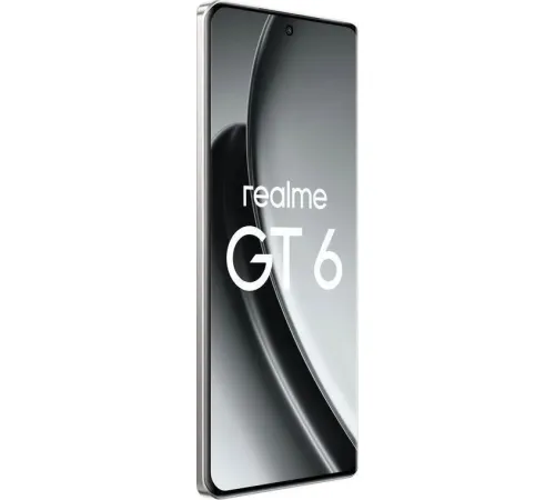 Телефон Realme GT 6 12GB/256GB международная версия зеркальный серебряный