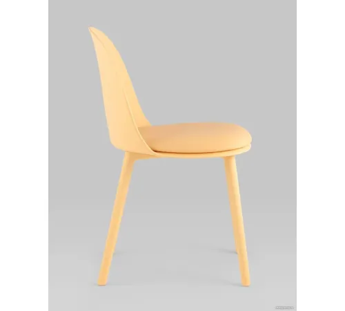 Стул Stool Group Fog с подушкой SL-7022DP желтый