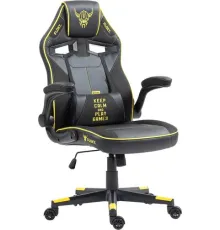 Игровое геймерское кресло FLOKY Asgard Yellow желтый