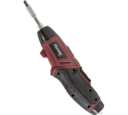 Электроотвертка Pioneer Tools CS-M0401 с 1-им АКБ, оснастка