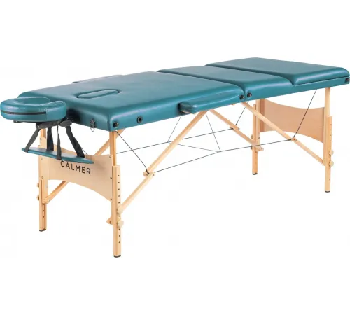 Массажный стол Calmer Bamboo Three 60 бирюзовый