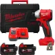 Винтоверт Milwaukee M18 M18BLIDR-502X 4933492843 с 2-мя АКБ, кейс