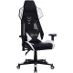 Кресло CACTUS CS-CHR-090BLW черный/белый
