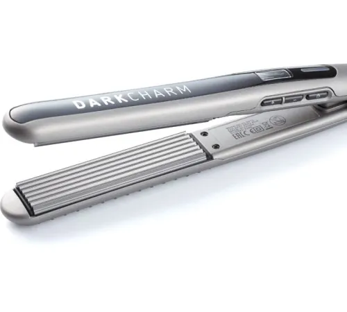 Щипцы-гофре Dewal Beauty Dark Charm HI2070W серый