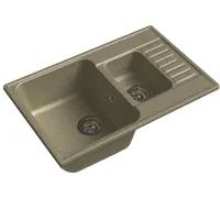 Кухонная мойка GranFest QUARZ Z-21K песочный