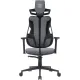 Игровое геймерское кресло CACTUS CS-CHR-DUO-GYBK серый/черный