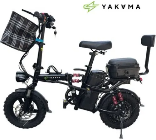 Электровелосипед Yakama R5 черный