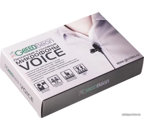 Проводной микрофон GreenBean VoiceHead VH2 flesh S-Jack