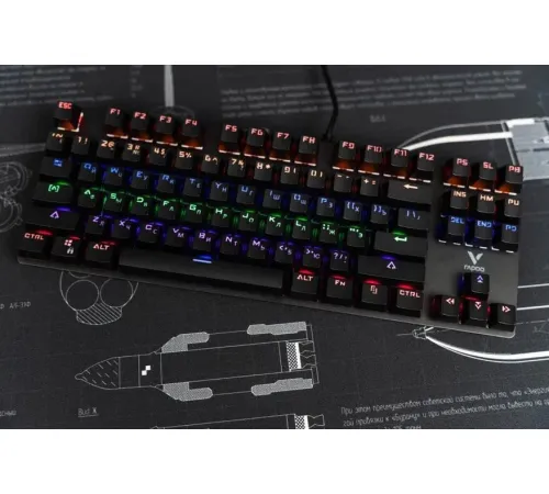 Клавиатура Rapoo V500Pro-87 черный