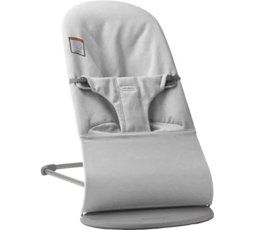 Шезлонг BabyBjorn Bliss Woven melange 0060.29 light grey