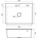 Кухонная мойка КромРус H6045B