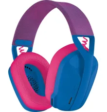 Наушники Logitech G435 Lightspeed синий/малиновый