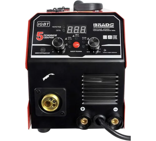 Сварочный инвертор Brado MIG/MMA-250L-12