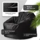Кресло-мешок Mio Tesoro Poparada XXL PO-60x80-CH черный