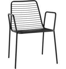 Стул Stool Group Дели с подлокотниками LV-107-9005 металл черный