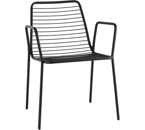 Стул Stool Group Дели с подлокотниками LV-107-9005 металл черный