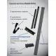 Сушилка для белья Comfort Alumin Group Потолочная 5 прутьев Black Style 100 см алюминий