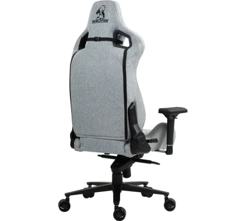 Игровое геймерское кресло Evolution Conqueror fabric серый