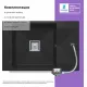 Кухонная мойка Polygran Blade 780 космос