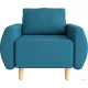 Интерьерное кресло Mio Tesoro Тулисия Twist 12 Petrol Turquoise