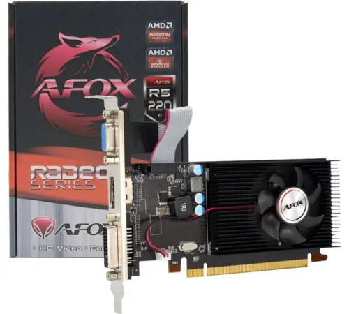 Видеокарта AFOX Radeon R5 220 1GB DDR3 AFR5220-1024D3L5