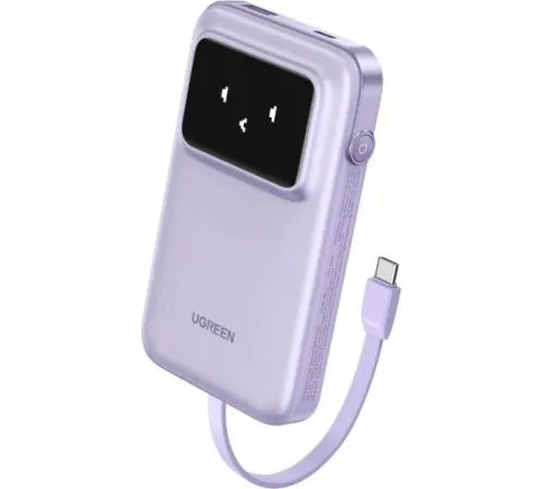 Внешний аккумулятор Ugreen PB511 10000mAh сиреневый