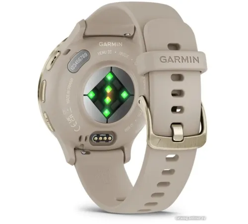 Умные часы Garmin Venu 3S френч-грей, с силиконовым ремешком