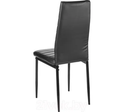 Стул Mio Tesoro Джия DC-060KD 2 шт, черный/черный