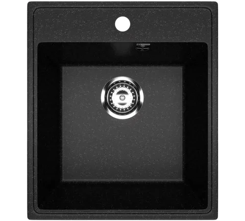 Кухонная мойка Practik PR-M 425-004 черный оникс