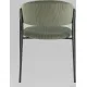 Стул с подлокотниками Stool Group Колин FDC9127 MOD313 зеленый