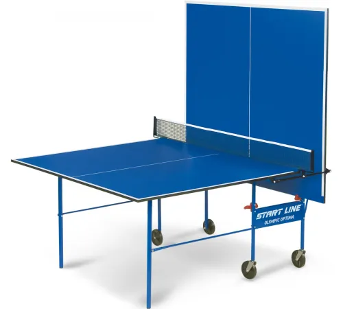 Теннисный стол Start Line Olympic Optima 6023-2 с сеткой, синий