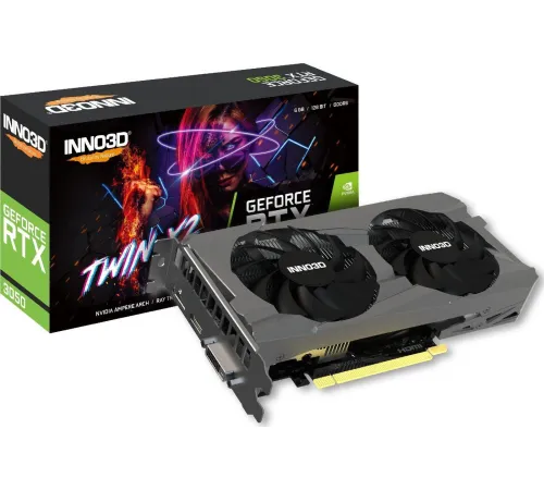 Видеокарта Inno3D GeForce RTX 3050 Twin X2 6GB N30502-06D6-1711VA60