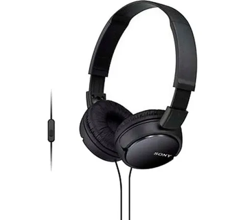 Наушники с микрофоном Sony MDR-ZX110AP черный