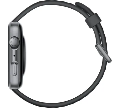 Умные часы Huawei Watch FIT 4 черный, с черным силиконовым ремешком, международная версия