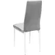 Стул Mio Tesoro Джия DC-060KD 2 шт, светло-серый/белый