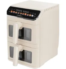 Аэрогриль аэрофритюрница Pioneer SM560D бежевый
