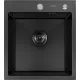 Кухонная мойка ARFEKA ECO AR 450*500 BLACK PVD NANO DECOR MILLET GRAINS