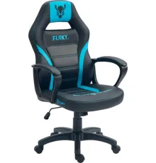 Игровое геймерское кресло FLOKY Vibe Aqua-Black