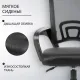 Офисное кресло Mio Tesoro Виола 695 AF-C4021 пластик, черный/черный