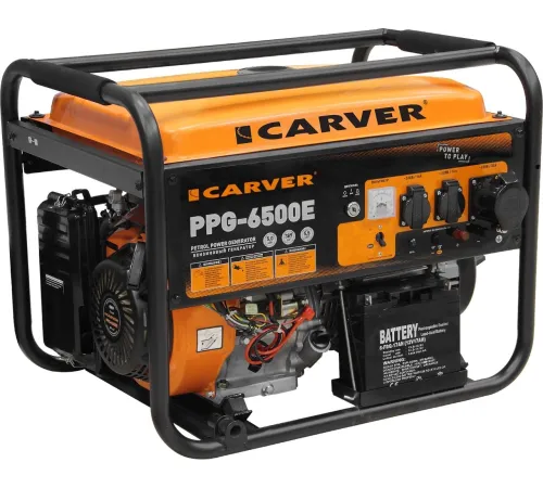 Бензиновый генератор Carver PPG-6500E