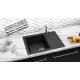 Кухонная мойка Berge BR-5850 + смеситель AM.PM Like F8007122 черный