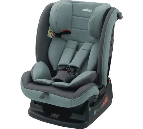 Детское автокресло Indigo Reflex AY913 зеленый/серый