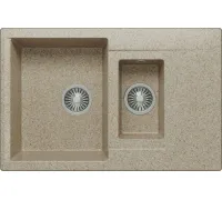 Кухонная мойка Polygran Brig-770 песочный 302