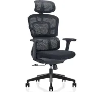 Офисное кресло SitZone U-062A сетка, черный