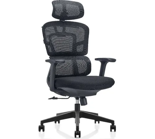 Офисное кресло SitZone U-062A сетка, черный