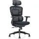 Офисное кресло SitZone U-062A сетка, черный