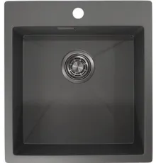 Кухонная мойка Granula GR-4600 графит матовый
