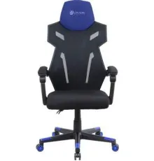 Игровое геймерское кресло Оклик 111G черный/синий