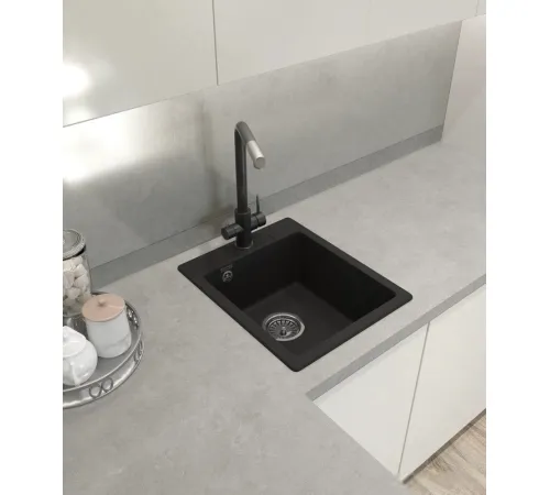 Кухонная мойка GranFest Urban GF-UR-245 черный